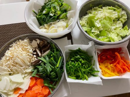 Cenbless　成増フェイシャル＆ネイルサロン　野菜を切って冷凍保存！
