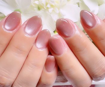 Cenbless　成増フェイシャル＆ネイルサロン　うるちゅるん♪上品ベージュピンク系の新色微粒子マグネットネイル
