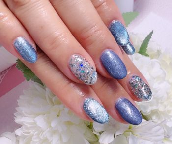 Cenbless　成増フェイシャル＆ネイルサロン　梅雨の定額ネイルキャンペーンデザインを早くもアレンジで♪