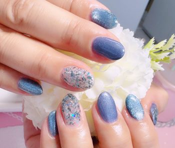 Cenbless　成増フェイシャル＆ネイルサロン　梅雨の定額ネイルキャンペーンデザインを早くもアレンジで♪