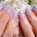 Cenbless　成増フェイシャル＆ネイルサロン　爽やかなカラーとオーロラの煌めき☆梅雨ネイル定額デザインをアレンジ！