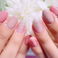 Cenbless　成増フェイシャル＆ネイルサロン　推しカラーネイルをオフィススタイルで上品に♪