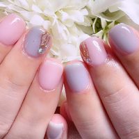 Cenbless　成増フェイシャル＆ネイルサロン　5年ぶりのご来店ありがとうございます！さりげないアクセントのフラワーネイル