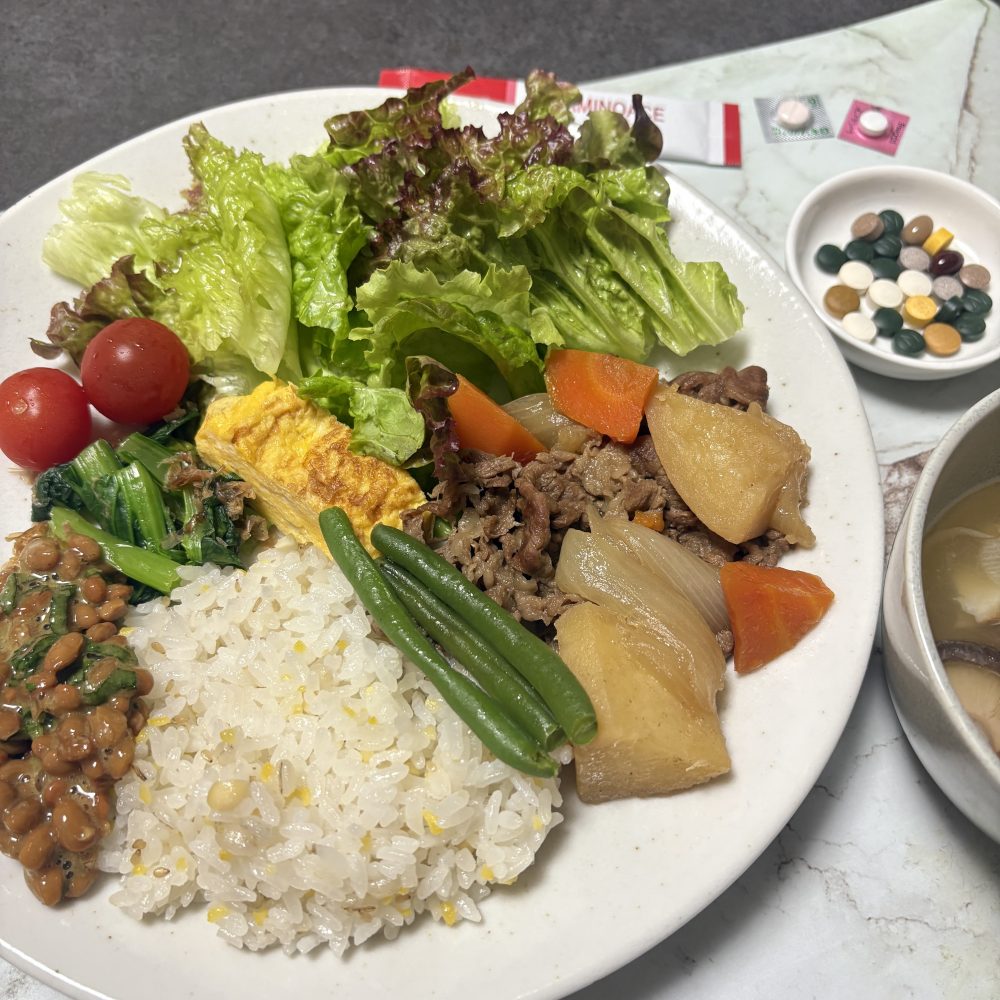 Cenbless　成増フェイシャル＆ネイルサロン　みけちゃんの手抜き朝食♪