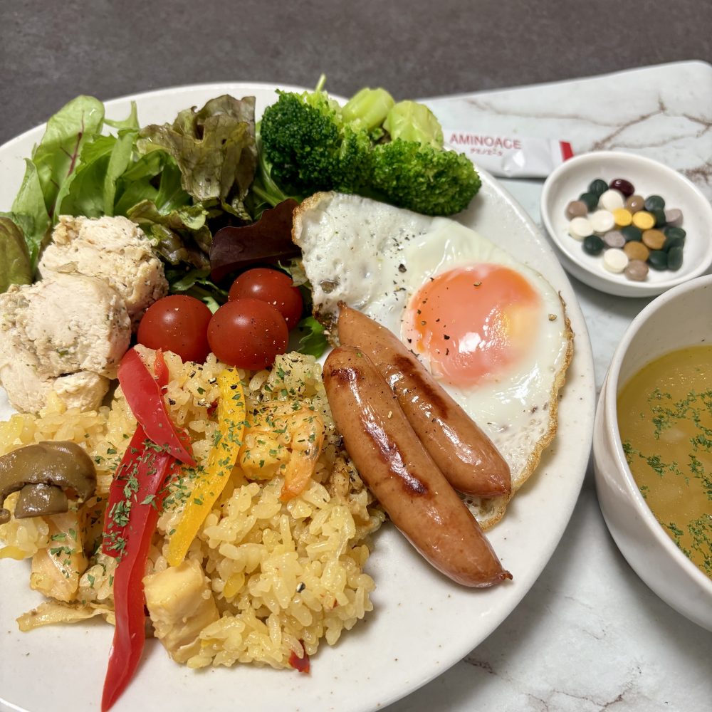 Cenbless　成増フェイシャル＆ネイルサロン　みけちゃんの手抜き朝食♪