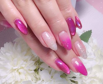 Cenbless　成増フェイシャル＆ネイルサロン　夏のネイル定額キャンペーン新作デザイン！かき氷のようなグラデーション