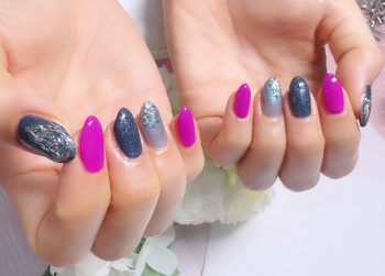 Cenbless　成増フェイシャル＆ネイルサロン　梅雨の定額ネイルデザインをビビッドなカラーで♪