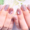 Cenbless　成増フェイシャル＆ネイルサロン　同窓会に上品なおめかしネイル♪微粒子マグネット＆ビッグシェルの煌めき
