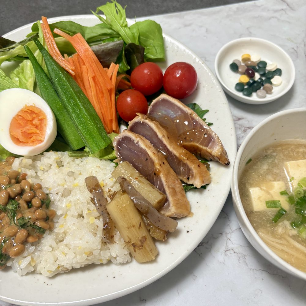 Cenbless　成増フェイシャル＆ネイルサロン　みけちゃんの手抜き朝食♪