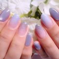 Cenbless　成増フェイシャル＆ネイルサロン　涼し気なブルー系ネイル！マグネット×カラグラ×ラメグラネイル