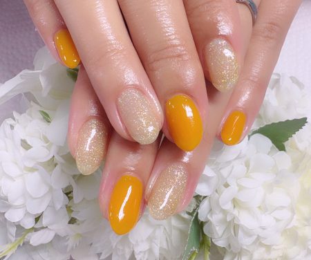 成増徒歩3分のフェイシャルエステ・ネイルサロン ビューティスタジオCenbless（センブレス）　フレッシュなビタミンカラーネイルで夏気分をUP！