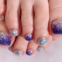 Cenbless　成増フェイシャル＆ネイルサロン　夏日が続きサンダルの出番も増えてくる毎日に！気分UPの鮮やかブルーネイル♪