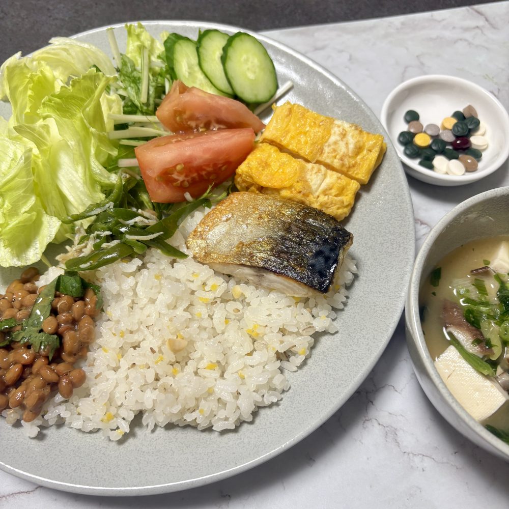 Cenbless　成増フェイシャル＆ネイルサロン　みけちゃんの手抜き朝食♪