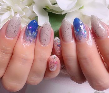 Cenbless　成増フェイシャル＆ネイルサロン　　海の煌めきを指先に 夏モチーフで楽しむ海＆波ネイル