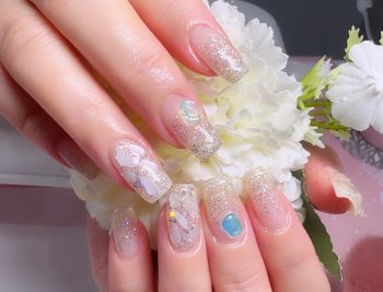 Cenbless　成増フェイシャル＆ネイルサロン　ワイン×テラコッタカラーの洗練ネイル