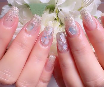 Cenbless　成増フェイシャル＆ネイルサロン　ワイン×テラコッタカラーの洗練ネイル