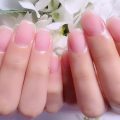 成増徒歩3分のフェイシャルエステ・ネイルサロン ビューティスタジオCenbless（センブレス）　ちゅるんとした艶が可愛いチュールコーラルワンカラーネイル