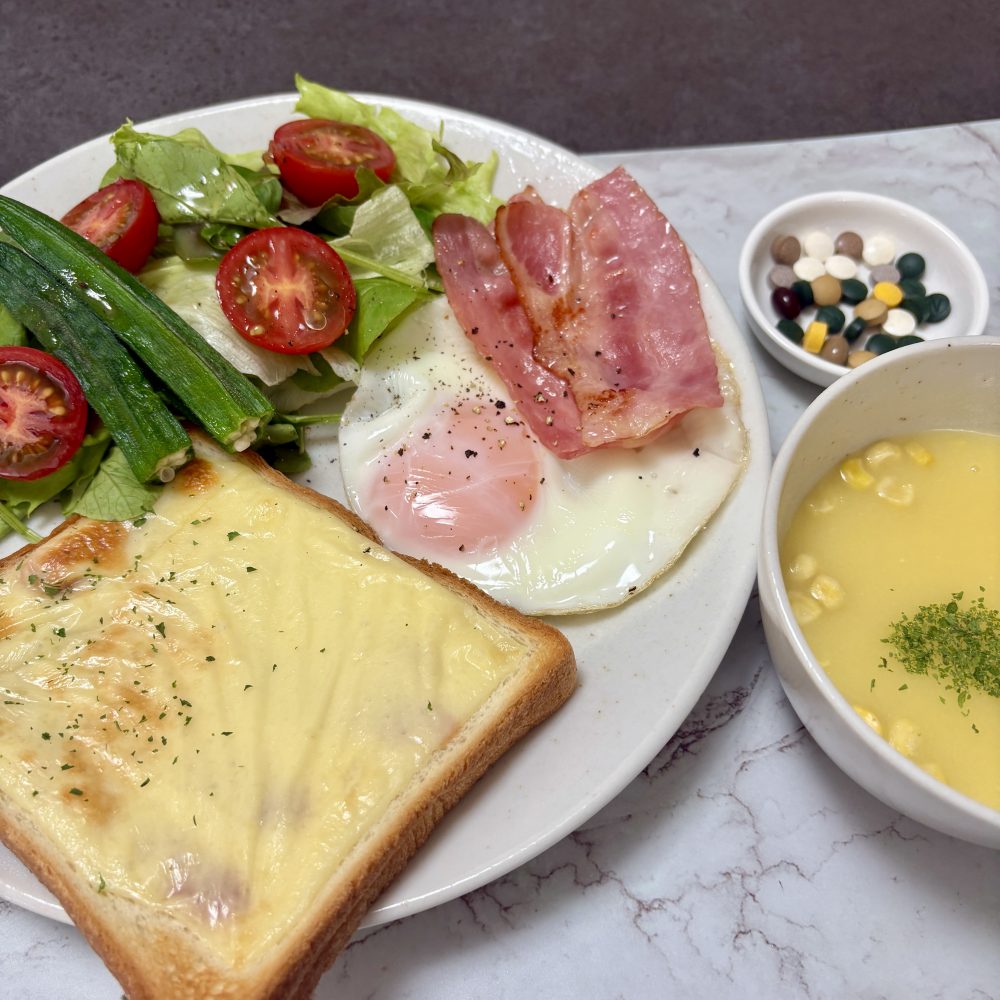 Cenbless　成増フェイシャル＆ネイルサロン　みけちゃんの手抜き朝食♪