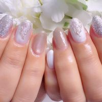 成増徒歩3分女性限定サロン｜フェイシャル・プラズマ・ネイル ビューティスタジオCenbless（センブレス）　上品ホワイトで叶える大人の透明感ネイル