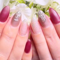 Cenbless　成増フェイシャル＆ネイルサロン　シンプルだけど存在感◎ スモーキーカラーの大人ネイル