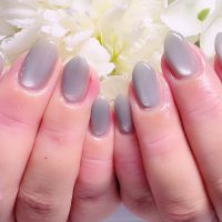 Cenbless　成増フェイシャル＆ネイルサロン　微粒子マグネットで魅せるアイスブルー シンプルでも際立つ上品な煌めきネイル