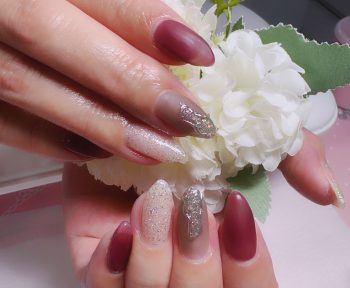 Cenbless　成増フェイシャル＆ネイルサロン　シンプルだけど存在感◎ スモーキーカラーの大人ネイル