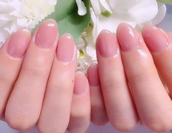 Cenbless　成増フェイシャル＆ネイルサロン　控えめローズオークルでしっとり美爪 艶感あふれるシアーワンカラー