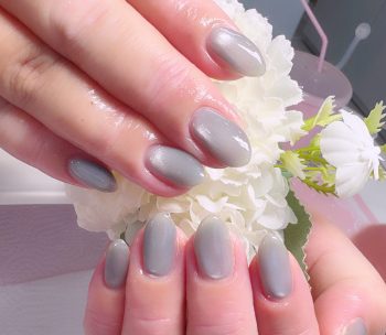 Cenbless　成増フェイシャル＆ネイルサロン　微粒子マグネットで魅せるアイスブルー シンプルでも際立つ上品な煌めきネイル