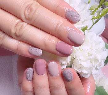 成増徒歩3分女性限定サロン|フェイシャル・プラズマ・ネイル ビューティスタジオCenbless(センブレス) 上品ベージュピンクで清楚に♪ショートネイルで指先すっきり