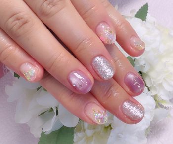 成増徒歩3分のフェイシャルエステ・ネイルサロン ビューティスタジオCenbless（センブレス）　清楚×華やかの絶妙バランス！上品ハロウィンネイル