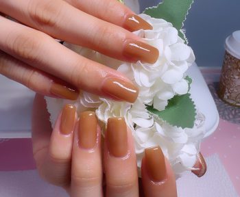 Cenbless　成増フェイシャル＆ネイルサロン　秋の気分に合わせてブラウンベージュに