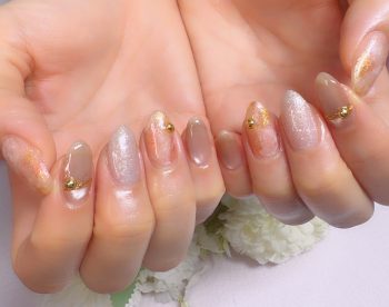 Cenbless 成増フェイシャル&ネイルサロン グレージュとテラコッタで楽しむ大人のクリスマスニュアンスネイル