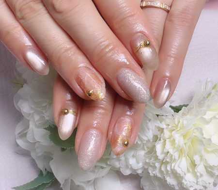 Cenbless 成増フェイシャル&ネイルサロン グレージュとテラコッタで楽しむ大人のクリスマスニュアンスネイル