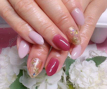 Cenbless　成増フェイシャル＆ネイルサロン　カラーチェンジで楽しむ大人のこっそりクリスマスネイル