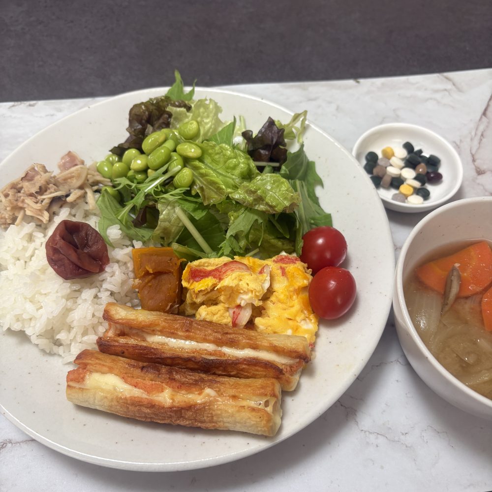 Cenbless　成増フェイシャル＆ネイルサロン　みけちゃんの手抜き朝食♪