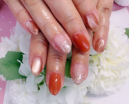 Cenbless　成増フェイシャル＆ネイルサロン　ブログから広がるネイル選び。初めてのテラコッタカラーネイル