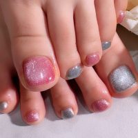 Cenbless 成増フェイシャル&ネイルサロン 初めてのフットジェル。推しカラーで楽しむセレニティーブルー♪