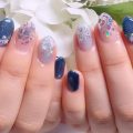 Cenbless　成増フェイシャル＆ネイルサロン　迷う時間も楽しい。冬のブルーを詰め込んだオリジナルネイル♪