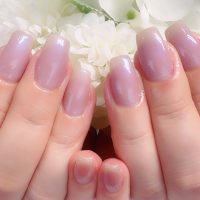 Cenbless 成増フェイシャル&ネイルサロン 人気上昇中の新色♪偏光パールが美しいワンカラーネイル