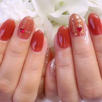 Cenbless 成増フェイシャル&ネイルサロン テラコッタで大人可愛いチェックアート!バレンタインネイル♪