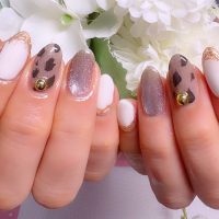 Cenbless　成増フェイシャル＆ネイルサロン　冬ネイル定額で楽しむ甘辛ミックスのアニマルネイル♪