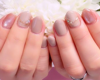 成増徒歩3分のフェイシャルエステ・ネイルサロン ビューティスタジオCenbless（センブレス）　新生活に寄り添うベージュネイル♪上品フォーマルデザイン