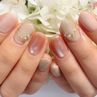 Cenbless 成増フェイシャル&ネイルサロン やわらかベージュで叶える春フォーマルネイル