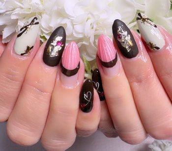 成増徒歩3分のフェイシャルエステ・ネイルサロン ビューティスタジオCenbless(センブレス) 遊び心たっぷり♪大人のバレンタインチョコネイル