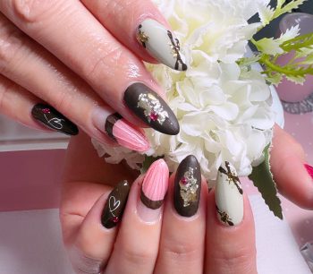 成増徒歩3分のフェイシャルエステ・ネイルサロン ビューティスタジオCenbless(センブレス) 遊び心たっぷり♪大人のバレンタインチョコネイル