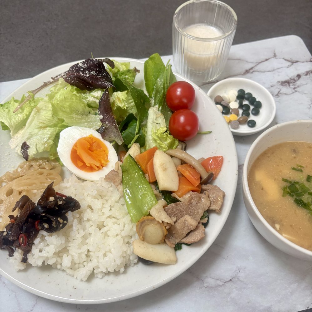 Cenbless　成増フェイシャル＆ネイルサロン　みけちゃんの手抜き朝食♪