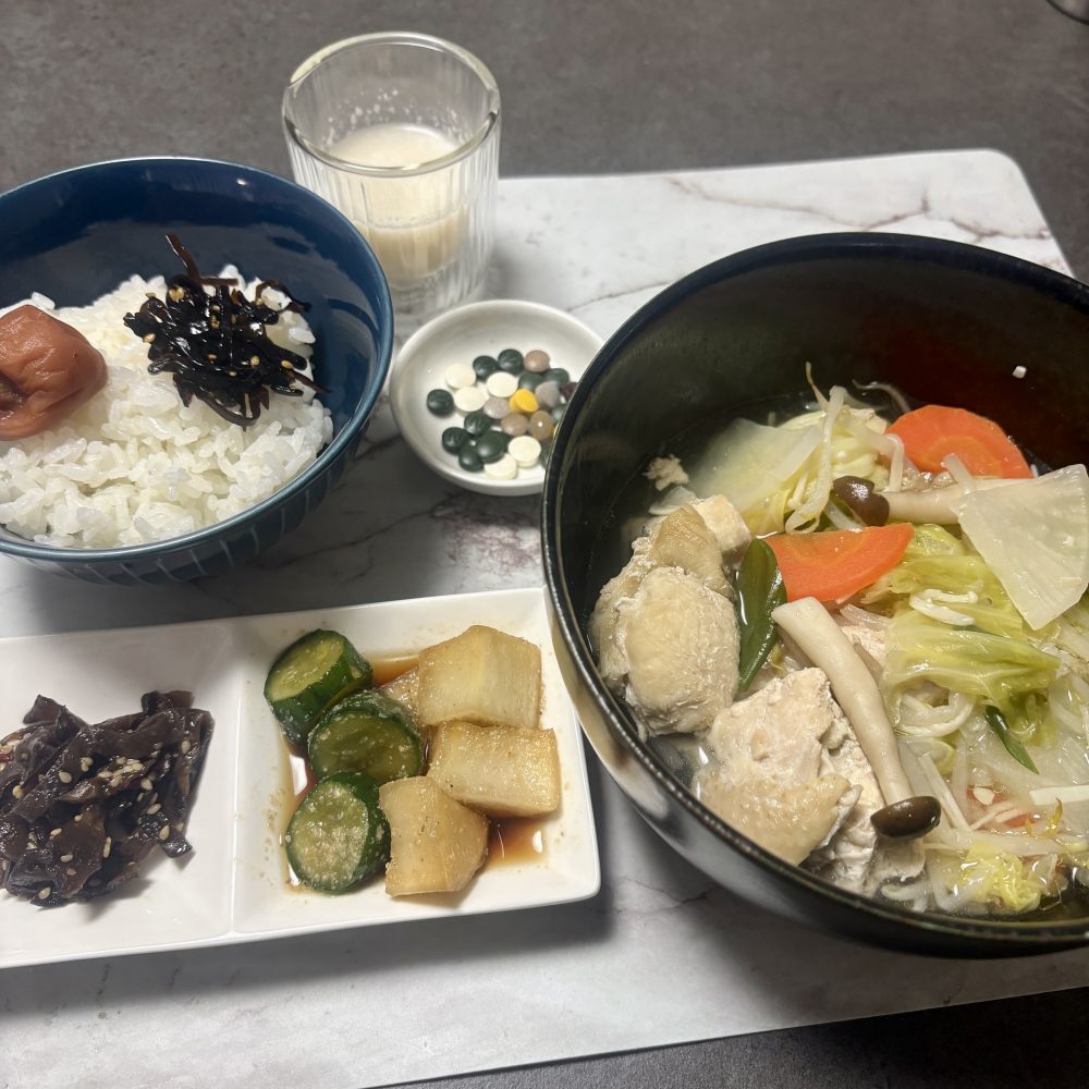 Cenbless　成増フェイシャル＆ネイルサロン　みけちゃんの手抜き朝食♪