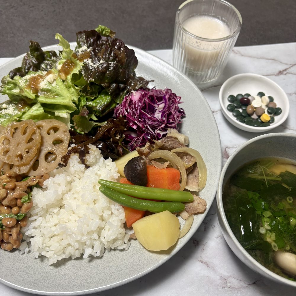 Cenbless　成増フェイシャル＆ネイルサロン　みけちゃんの手抜き朝食♪