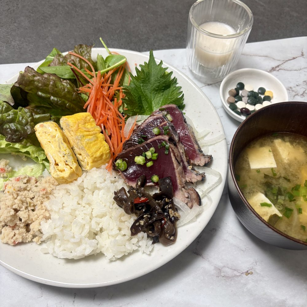 Cenbless　成増フェイシャル＆ネイルサロン　みけちゃんの手抜き朝食♪