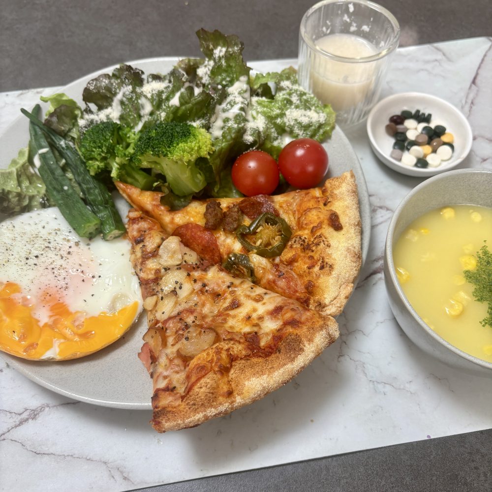 Cenbless　成増フェイシャル＆ネイルサロン　みけちゃんの手抜き朝食♪